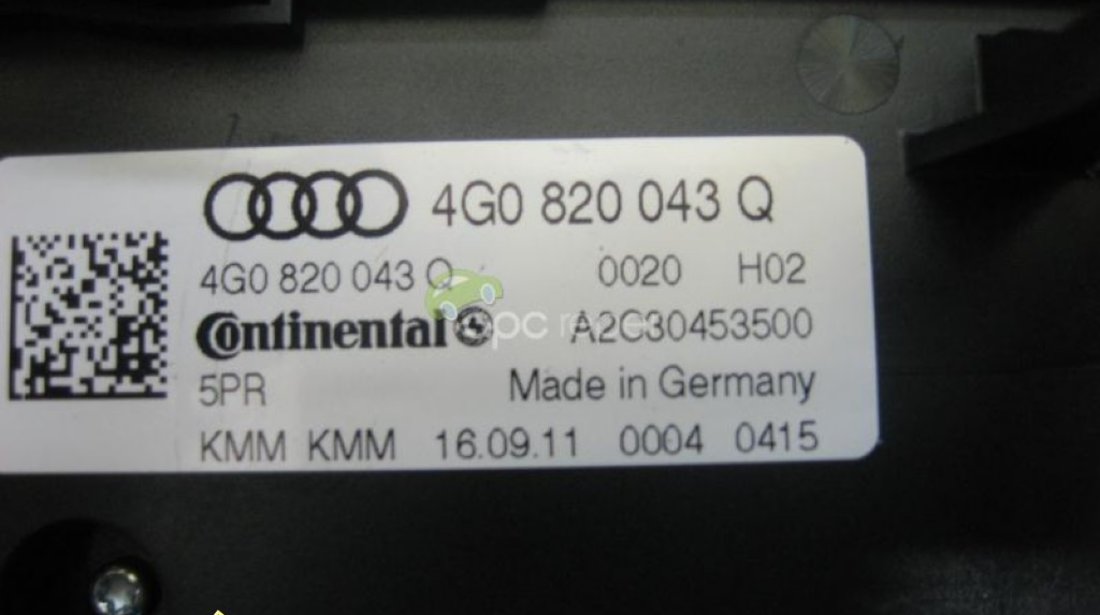 AUDI A6 4G A7 4G CLIMATRONIC 4G0820043Q