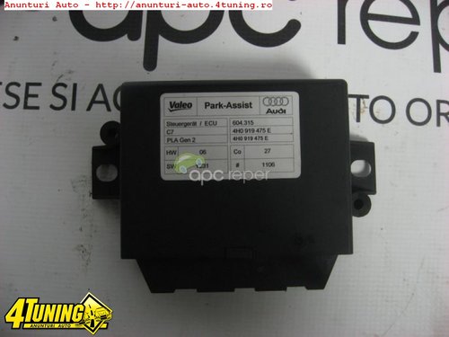 Audi A6 4G A7 A8 4H Calculator Parctronic 4H0 919 475E