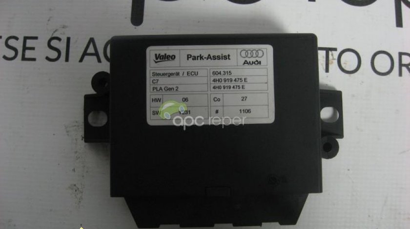 Audi A6 4G A7 A8 4H Calculator Parctronic 4H0 919 475E