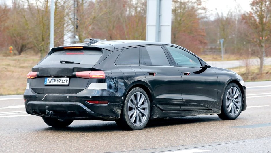 Audi A6 Avant E-Tron - Poze spion