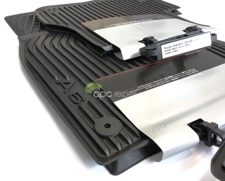 Audi A6 C7 4G - Covorase Cauciuc Originale (2011 - 2018)