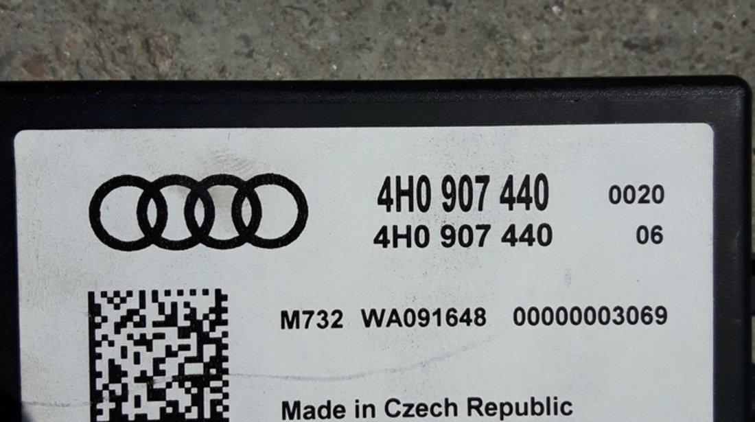 Audi A6 C7 A7 A8 D4 Modul Localizare Vehicul ECU Interfata 4H0907440