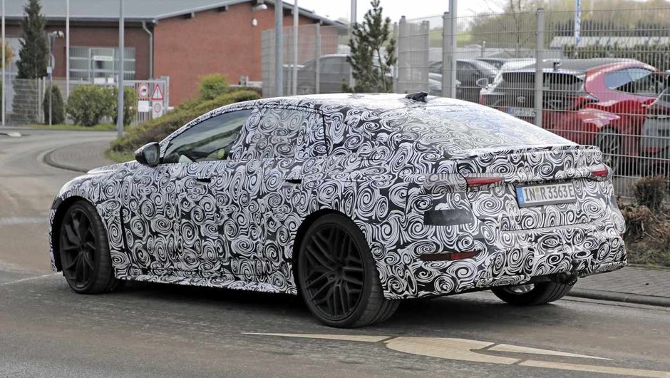 Audi A6 E-Tron - Poze spion