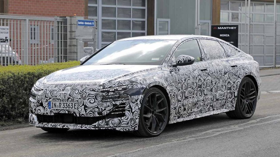 Audi A6 E-Tron - Poze spion