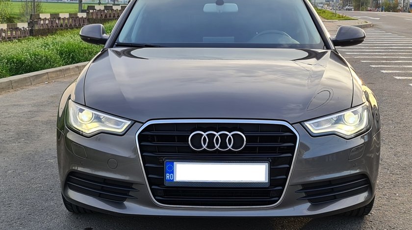 Audi A6 impecabil 2.0 TDI 177 CP full options camera piele inmatri RO.2020 an fab. 2012