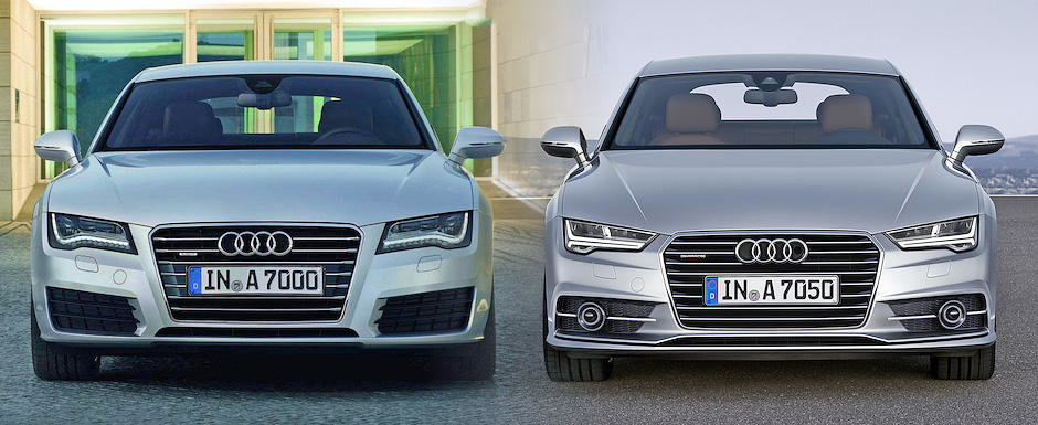 Audi A7 Sportback a primit un facelift. Gaseste diferentele!