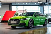 Audi A7 Sportback in Java Green