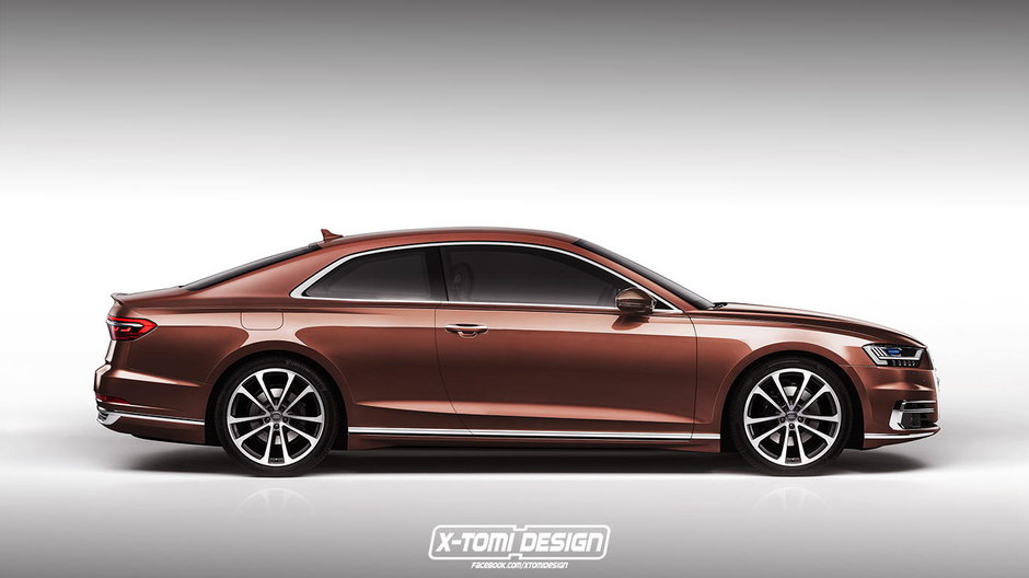 Audi A8 Coupe - Ipoteza de design