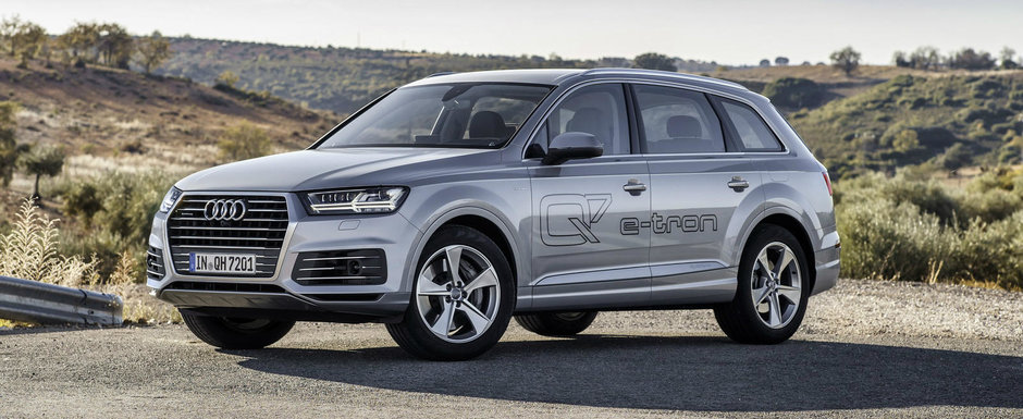 Audi anunta pretul noului Q7 e-tron. Cat costa SUV-ul care consuma 1,7 la suta