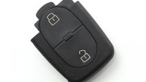Audi - carcasă cheie cu 2 butoane, baterie 2032 -...