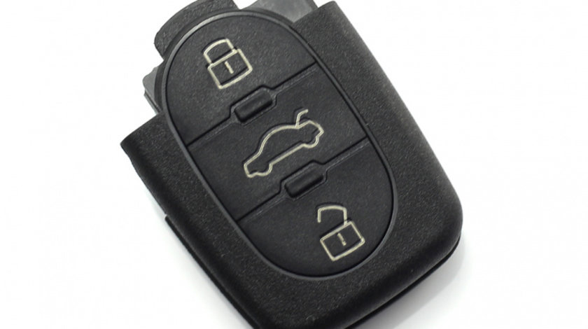 Audi - carcasă cheie cu 3 butoane, baterie 1616 - CARGUARD CC044
