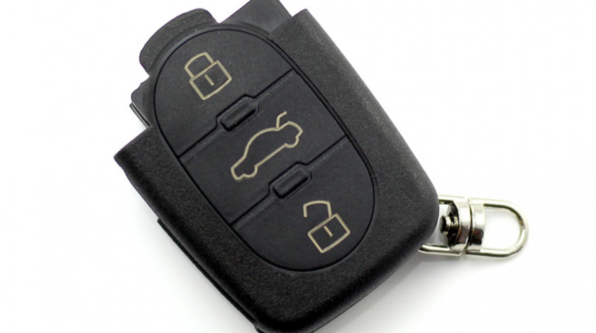 Audi - carcasă cheie cu 3 butoane, baterie 2032 - CARGUARD CC042