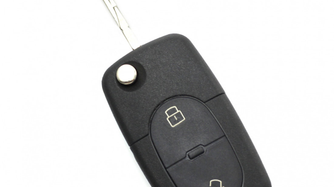 Audi - carcasă cheie tip briceag, cu 2 butoane - CARGUARD CC029