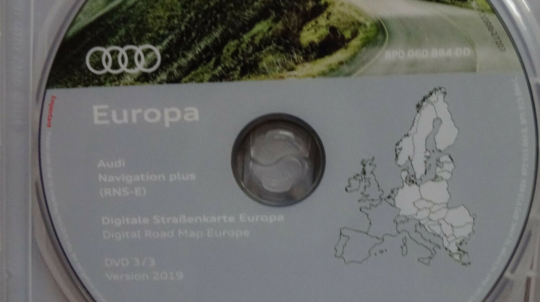 AUDI DVD ORIGINAL A4 A6 A8 Q7 MMI 2G Europa Romania 2019