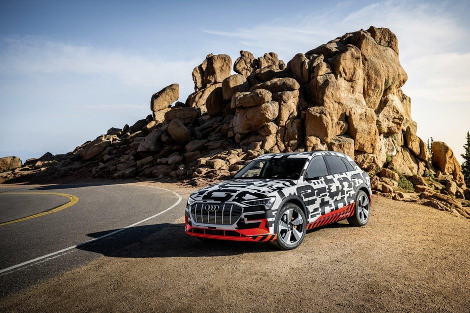 Audi e-tron intra in productie