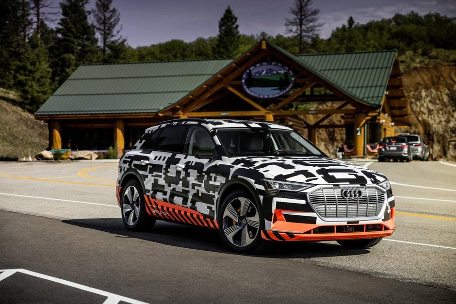Audi e-tron intra in productie