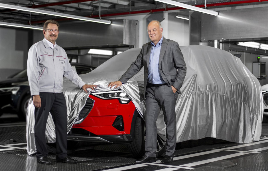 Audi e-tron intra in productie