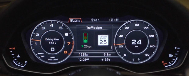 AUDI fenteaza semafoarele: sistemul asta iti spune ce viteza trebuie sa ai ca sa prinzi verde