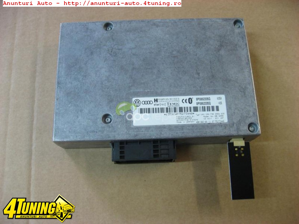 Audi Interfata Telefon Bluetooth Calculator 8P0862335Q A3 S3 RS3 8P TT TTS 8J A4