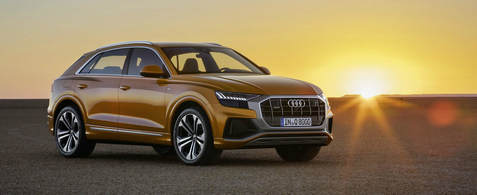 Audi lanseaza oficial noul Q8. Cel mai tare SUV din gama nemtilor este "net superior" rivalilor de la BMW si Mercedes