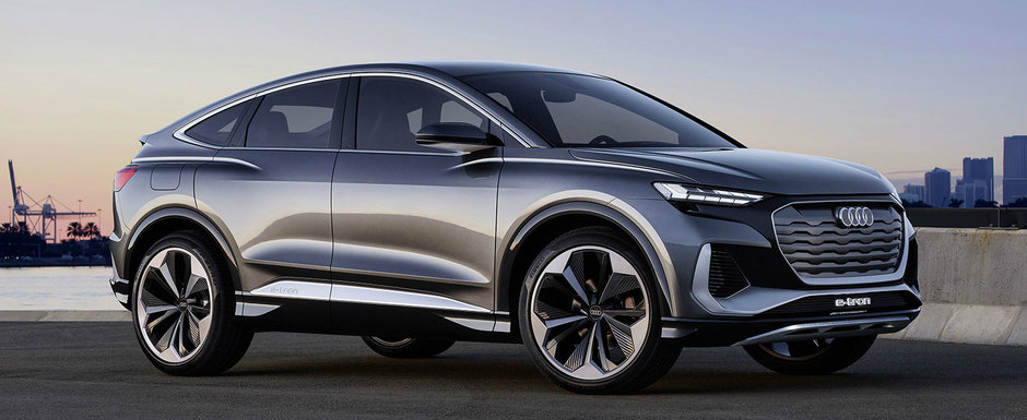 Audi lanseaza un nou SUV COUPE cu care mergi aproape gratis. Autonomia anuntata Audi lanseaza un nou SUV COUPE cu care mergi aproape gratis. Autonomia anuntata