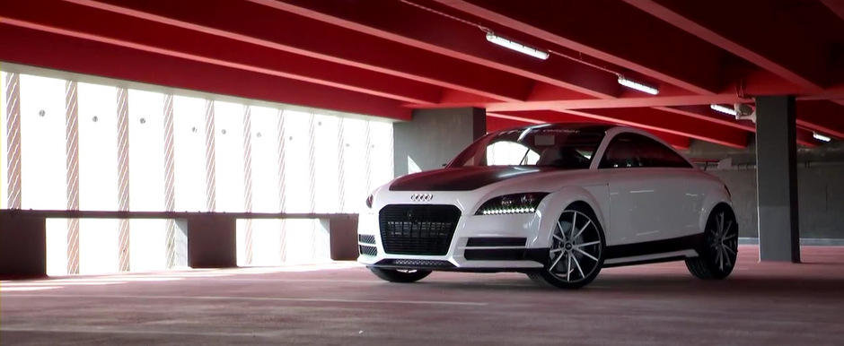 Audi prezinta in actiune si detaliu conceptul TT ultra quattro. VIDEO AICI!