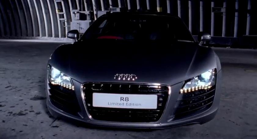 Audi prezinta un video promo pentru R8 V8 Limited Edition