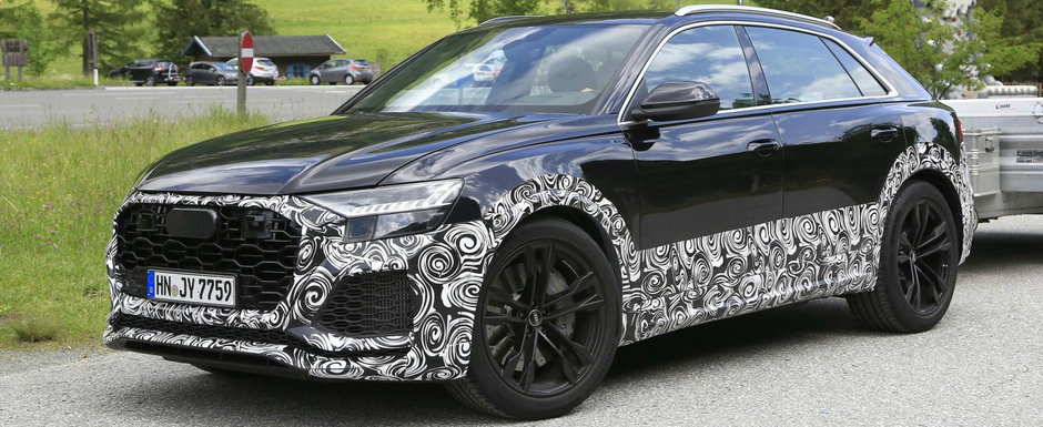Audi pune la punct ultimele detalii tehnice. Jumatatea noului Lamborghini Urus, surprinsa in teste Audi pune la punct ultimele detalii tehnice. Jumatatea noului Lamborghini Urus, surprinsa in teste