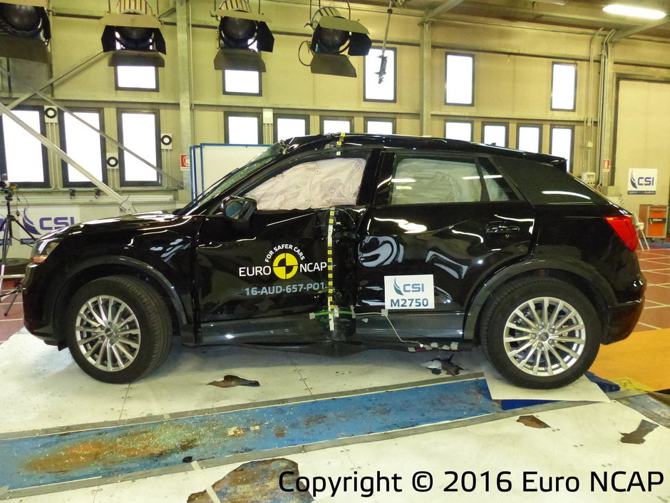Audi Q2 la Euro NCAP
