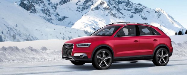 Audi Q3 Vail Concept cu motor de RS3, intr-un film de prezentare