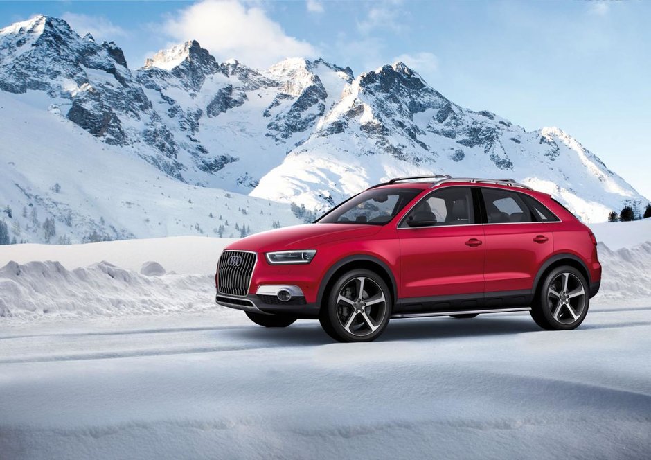 Audi Q3 Vail Concept cu motor de RS3, intr-un film de prezentare