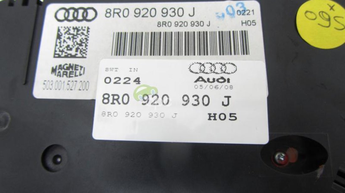 Audi Q5 8R Ceasuri Bord Diesel+distronic cod 8R0920930J