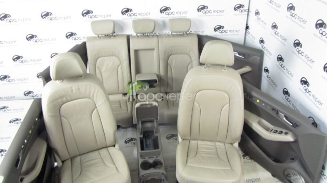 Audi Q5 8r Interior Complet Scaune Piele Fete De Usi