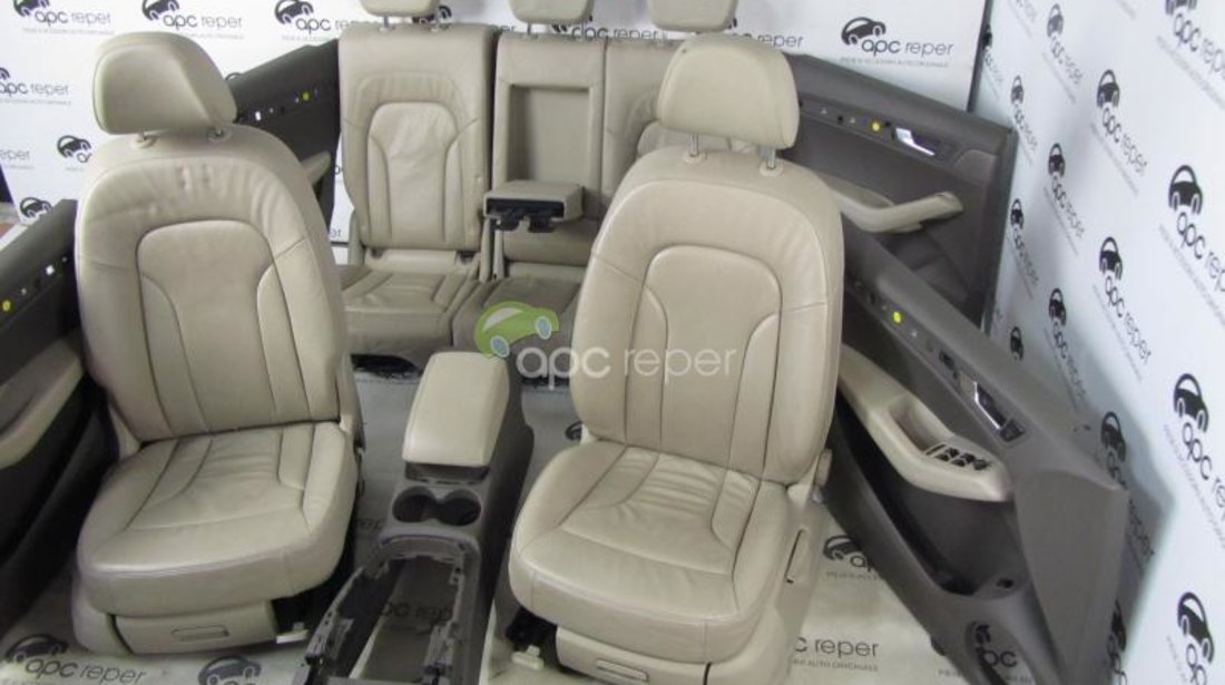 Audi Q5 8r Interior Complet Scaune Piele Fete De Usi