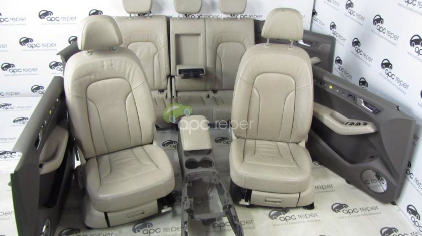 Audi Q5 8r Interior Complet Scaune Piele Fete De Usi