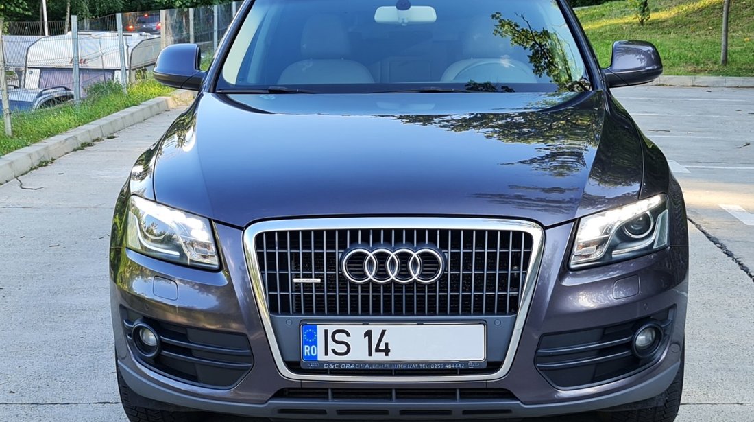 Audi Q5 Quattro Full options LED Bi-xenon piele climatronic pilot automat fab. 2010