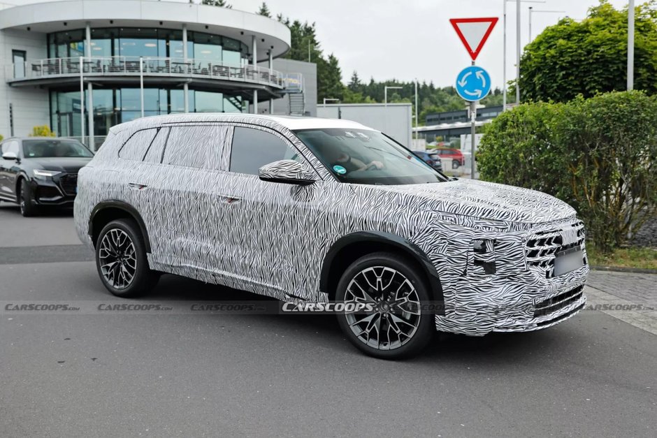 Audi Q6 Facelift - Poze Spion