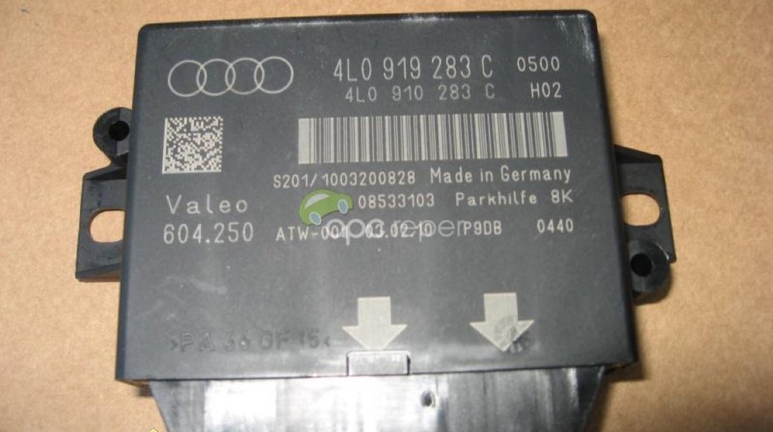 AUDI Q7 4L A6 4F CALCULATOR PARKTRONIC FATA SPATE