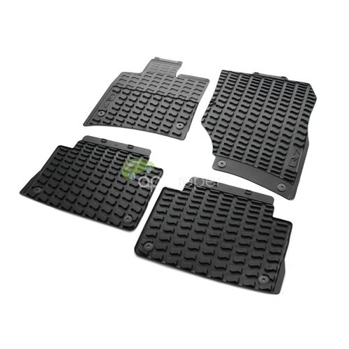 Audi Q7 4L - Covorase Originale Cauciuc (2007 - 2015)