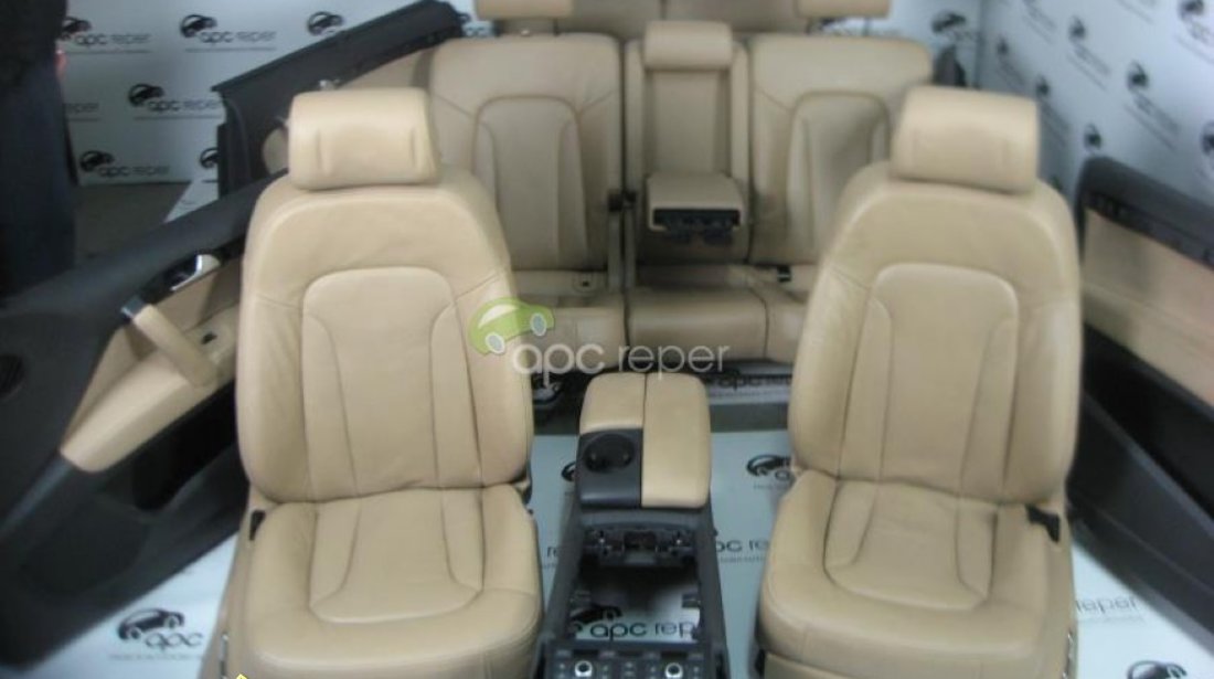 Audi Q7 4L Interior Complet 7 Locuri Full Electric Ventilatie Incalzire