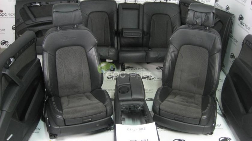 Audi Q7 4L Interior Complet S line Monitoare in Tetiere Original