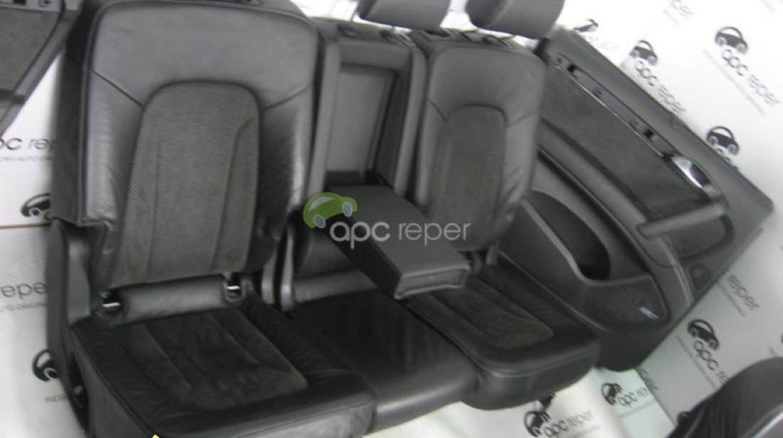 Audi Q7 4L Interior Complet S line Monitoare in Tetiere Original