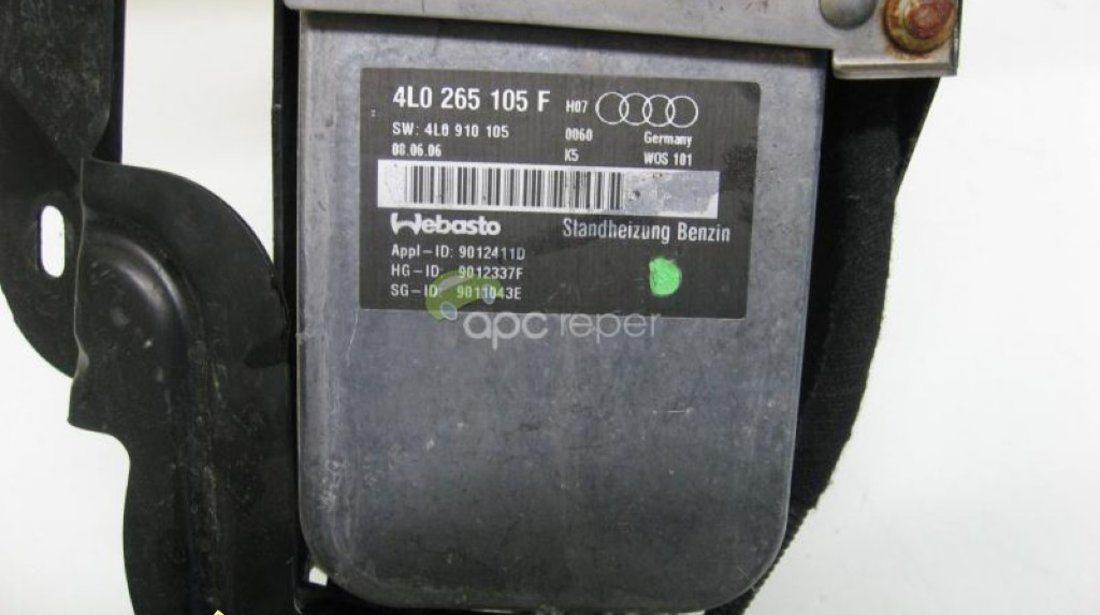 Audi Q7 4L Webasto 3 6 4 2 Benzina cod 4L0 265 105F