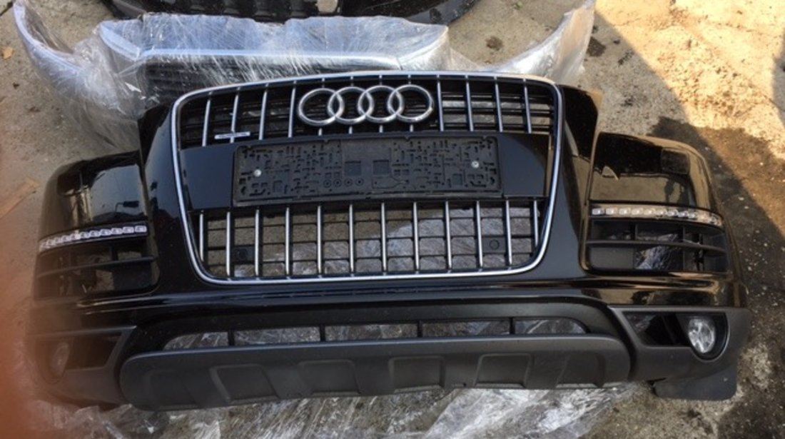 Audi Q7 FACELIFT 2012 - bara fata , capota ,aripi , faruri led , trager radiatoare electro armatura