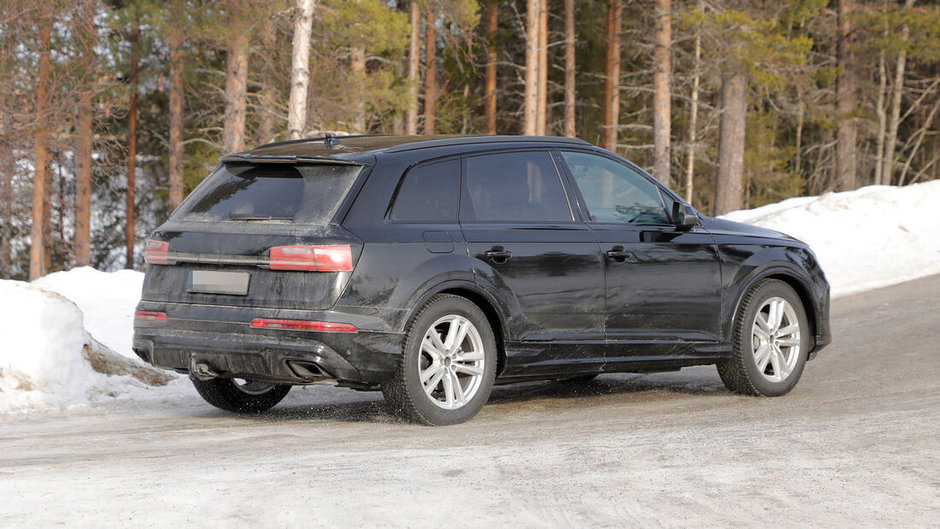 Audi Q7 Facelift - Noi Poze spion