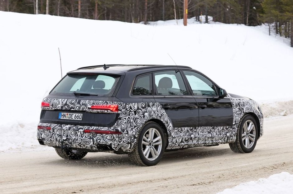 Audi Q7 Facelift - Poze spion