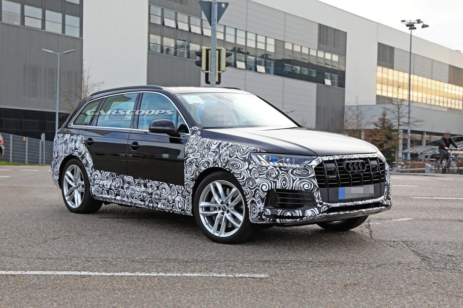 Audi Q7 facelift - Poze spion