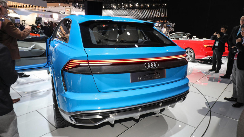 Audi Q8 Concept - Poze reale