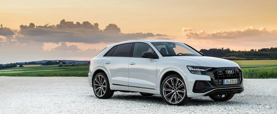 Audi Q8 de-acum si in versiune plug-in hybrid. Puterea si autonomia anuntata de producator Audi Q8 de-acum si in versiune plug-in hybrid. Puterea si autonomia anuntata de producator