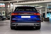 Audi Q8 in Navarra Blue Metallic